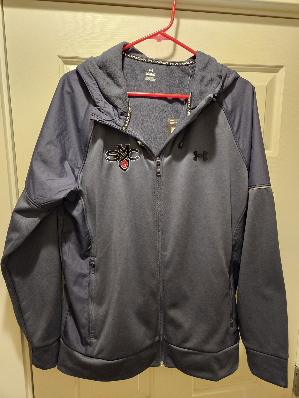 Saint Mary's College Men’s Full-Zip Hooded Jacket - NWT